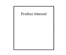 Product Manual x1